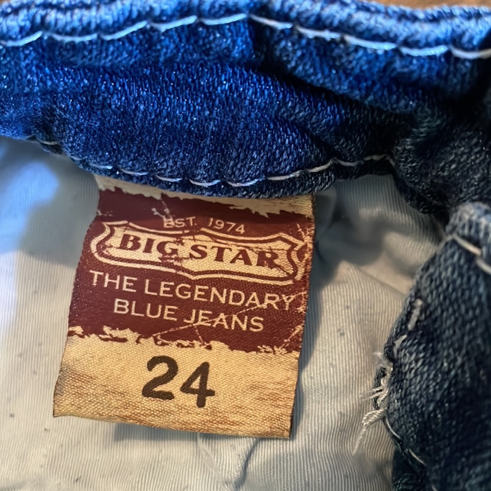 Big Star Liv Cutoff Jean Shorts - Picture 4 of 6